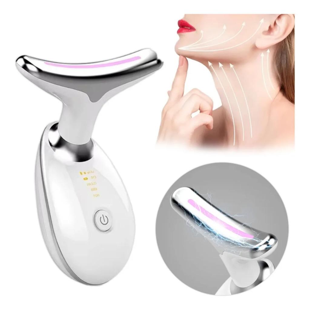 Masajeador Facial Cuello papada ultrason