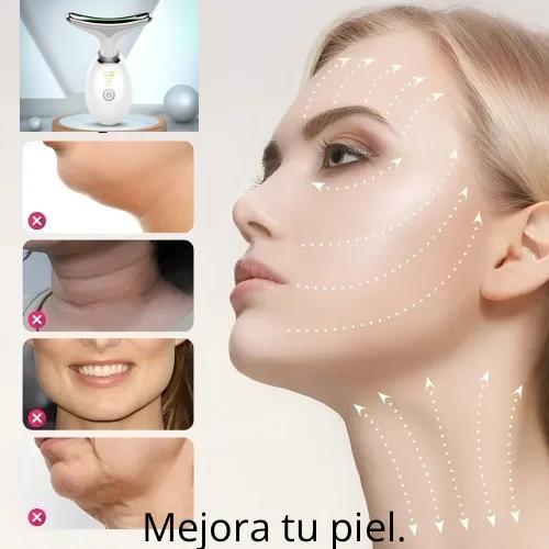 Masajeador Facial Cuello papada ultrason